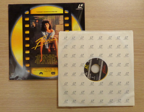 Flashdance laser disc film - laser,