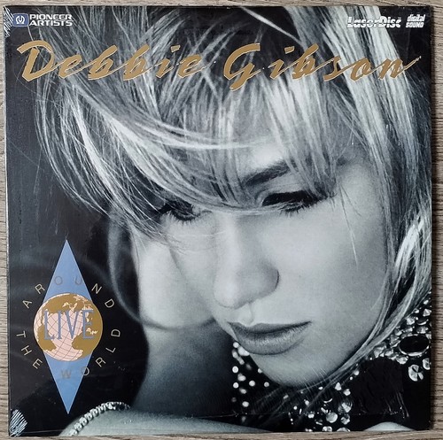Debbie gibson laserdisc - debbie, live