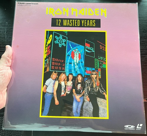 Laserdisc iron maiden - laserdisc, 12