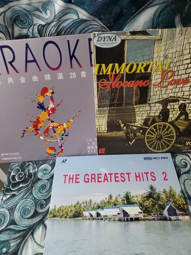 Karaoke laserdisc bundle - 3,
