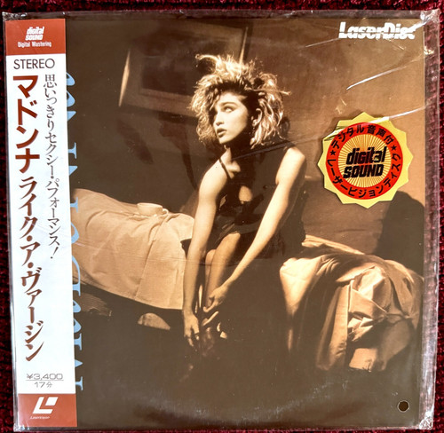Madonna music video laserdisc - madonna,