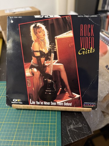 Rock video girls laserdisc - video, ld