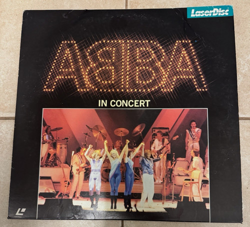 Abba concert laserdisc - in,