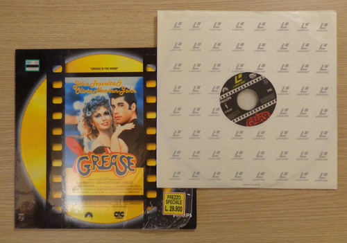 Grease laser disc film - disc,