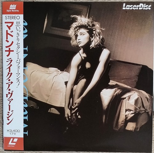 Madonna laserdisc like a - 8",
