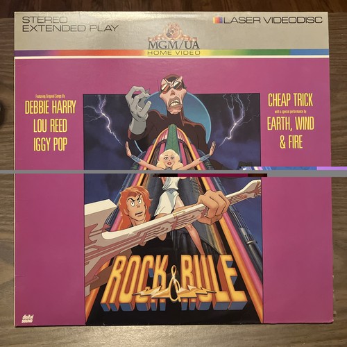 Rock rule laserdisc 1986 - &,