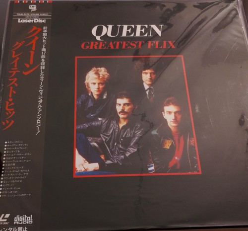 Queen laserdisc greatest flix - queen,