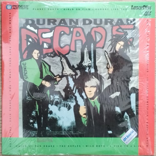 Duran laserdisc - laserdisc, decade