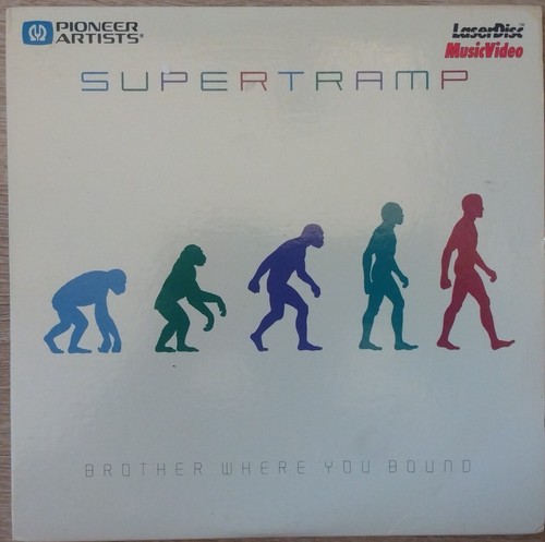 Supertramp laserdisc - supertramp, 8"
