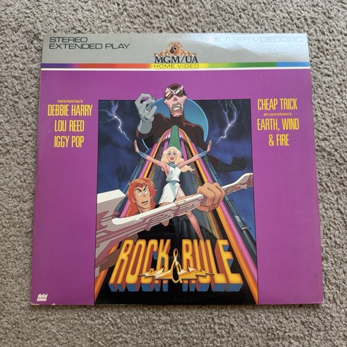 Rock rule laserdisc 1986 - rock,