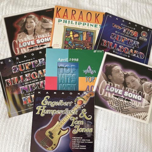 Karaoke laserdiscs multiple - 7, laserdiscs.