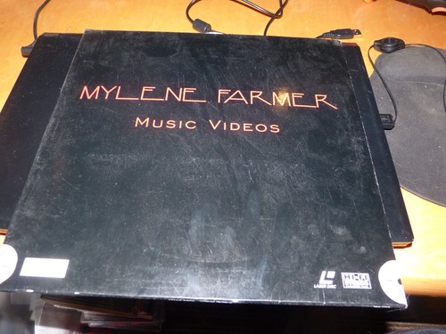 Rare laserdisc mylene farmer - rare!, "mylene