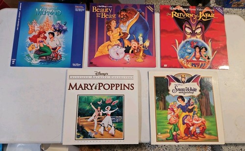 Disney laserdisc little - 5,