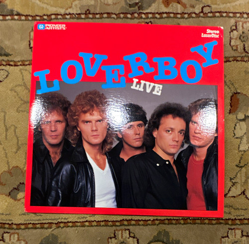 Loverboy live laserdisc - loverboy,
