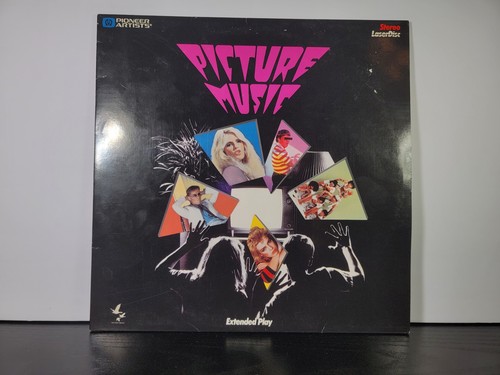 Picture music laserdisc rare - music,