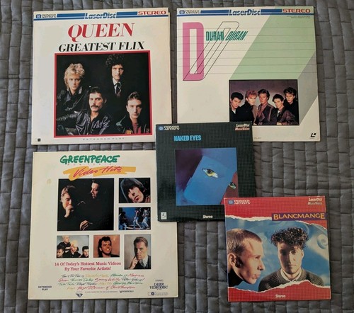 80s music laserdisc lot - laserdisc,
