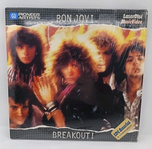 Bon jovi breakout laserdisc - jovi,