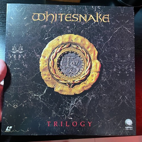 Laserdisc whitesnake trilogy - laserdisc,