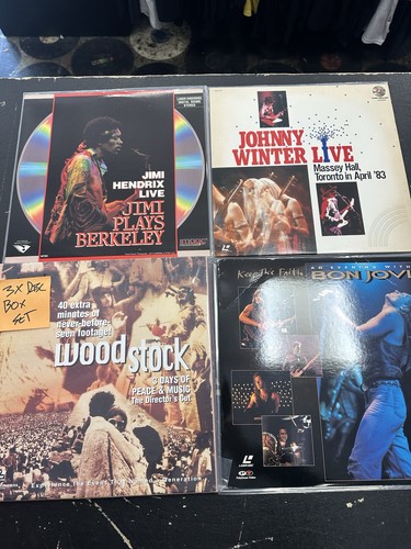 Music laserdisc set - 4, laserdisc’s