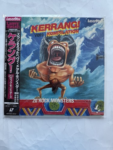 Laserdisc kerrang video - ld, kerrang!