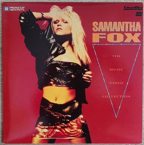 Samantha fox laserdisc music - fox,