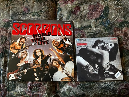 Scorpions laserdisc music - scorpions,