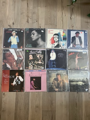 Laserdisc music lot - lot, barbra