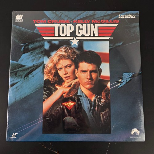 Top gun laserdisc 1986 action - top,