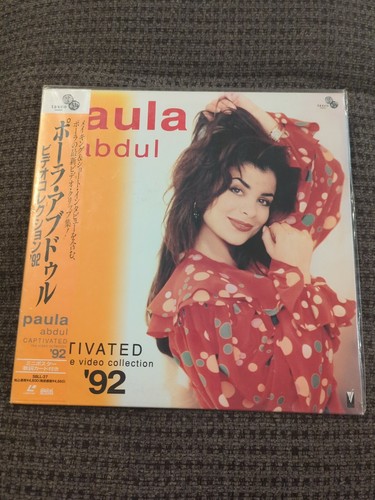 Paula abdul laserdisc - abdul,
