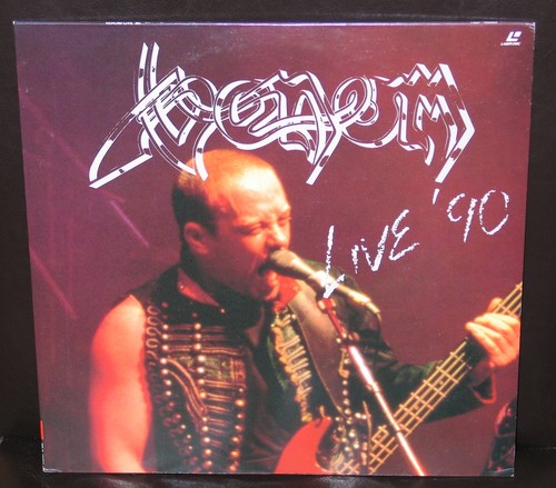 Venom live ntsc laserdisc - ntsc,