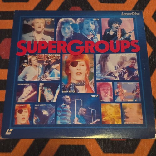 Supergroups laserdisc laser - supergroups,