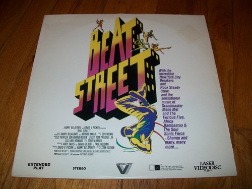 Beat street laserdisc - beat, ld