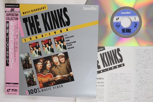 Kinks laserdisc music - kinks,