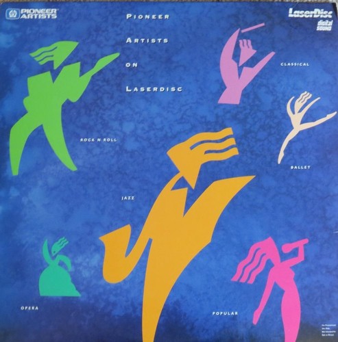 Pioneer artists laserdisc - artists,