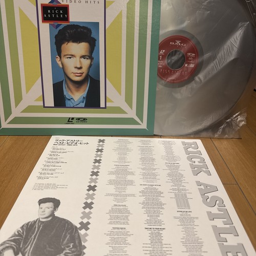 Rick astley video hits - video, (1989)