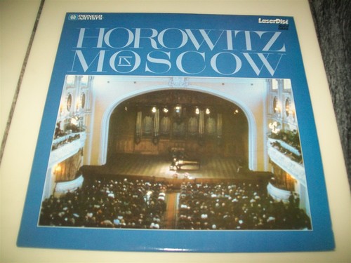 Horowitz moscow laserdisc - moscow,