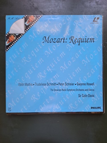 Laser disc wolfgang amadeus - disc:,