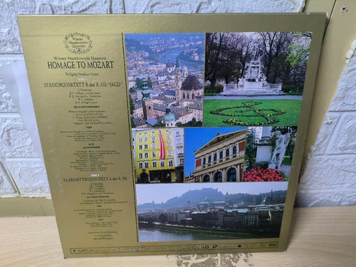 Homage mozart laserdisc - mozart,
