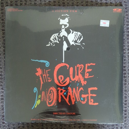 The cure orange laserdisc - in,