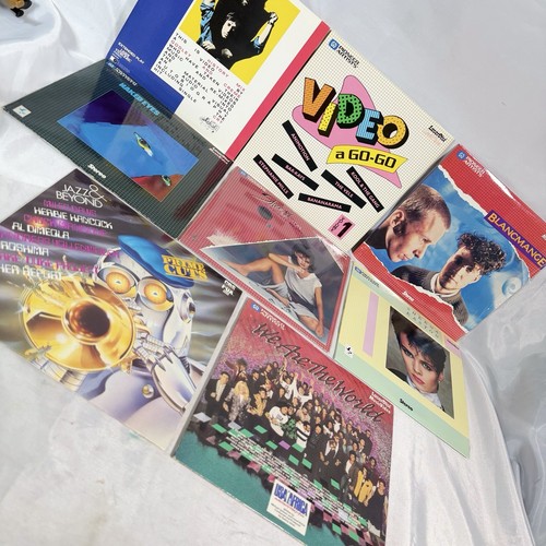 Laserdisc music video lot - music,