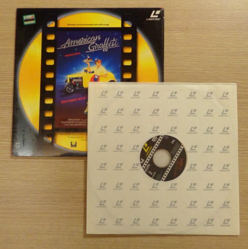 American graffiti laser disc - american,