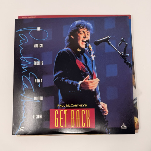 Paul mccartney laserdisc - paul, lot